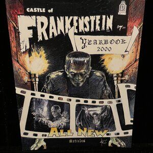 Castle Of Frankenstein Yearbook 2000 Magazine Dracula Mummy Bela Lugosi, Chaney